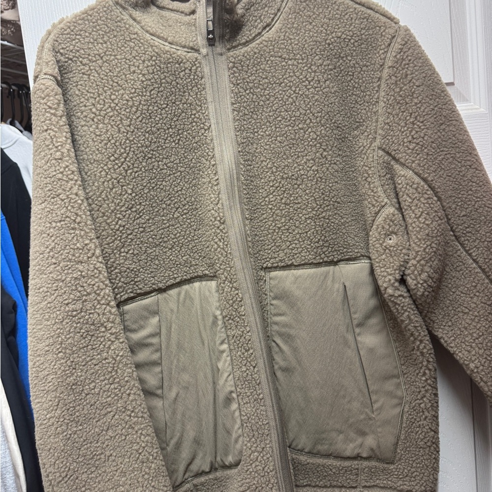 lululemon athletica Tan Teddy Jacket